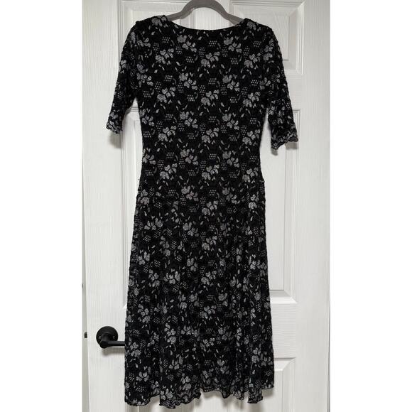 Rabbit Rabbit Rabbit Women's Floral Lace V-Neck Dress Size 6 - Picture 12 of 16